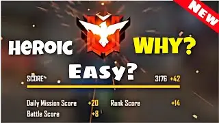 Earlier it was very difficult to go heroic, now why did Garena make it so easy?#WhyEasyRank #shorts