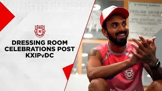 Dressing room celebrations post #KXIPvDC