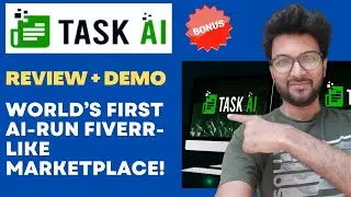 TaskAI Review + Demo &ndash; World&rsquo;s First AI-Run Fiverr-Like Marketplace!