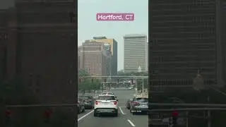 Driving around Hartford Connecticut