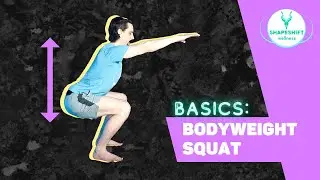 BODYWEIGHT SQUAT BASICS | Medium Depth Squat Form