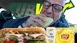 Getting Subway Chicken Bacon Ranch Sandwich