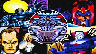 X-Men Game Gear Trilogy - All Bosses + Endings
