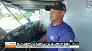 Seca do Rio Solim&otilde;es em 2025