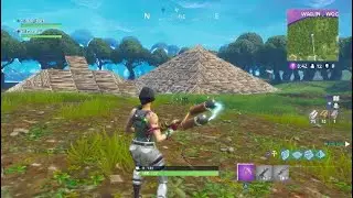 0 KILL CHALLENGE+EPIC PYRAMID BUILD(Fortnite Battle Royale)
