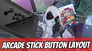 Arcade Stick Button Layout / Guide: Marvel Tokon Fighting Souls 