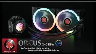 RBW LED로 업그레이된 RAIJINTEK ORCUS240 RBW Installation Video 수냉쿨러