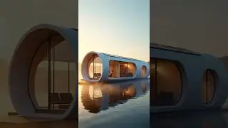 Living in a Floating Capsule House! 🤯🏡 | Futuristic Off-Grid Home