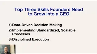 Top 3 Skills Founders Need to Grow into a CEO