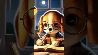 🌙 Late Night Study Vibes: Lofi Beats with a Focused Beagle 🐾📚#lofi