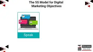 Discuss the Five Objectives of a Digital Marketing Strategy (DIGM5112 - LU1/LO6)