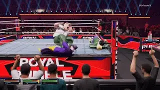 WWE 2K25 Custom 20 Man Royal Rumble Match