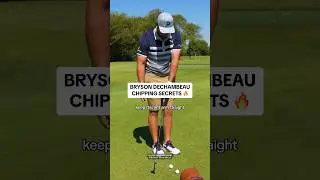Golf Chipping Tips - #brysondechambeau #golf #golftips #golfdrills #golfinstruction #golfswing