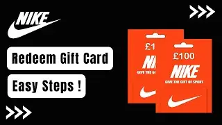 How to Redeem Nike Gift Card !