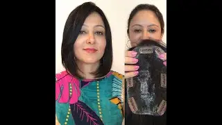 Prótese / Topo Capilar Completo Feminino em Micropele e Presilha TIC TAC - n5