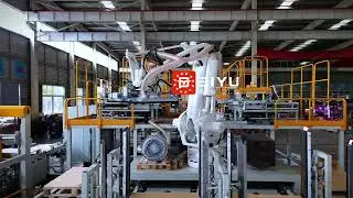 Palletizer for Mars Pet Food Line in Mexico #Pet Food Line #Palletizer