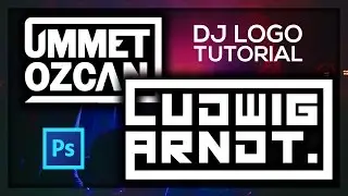 How to make a DJ / Music logo like Ummet Ozcan