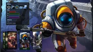 AstroNautilus Skin Spotlight Gameplay 1080p HD League Of Legends