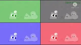 Cartoonito Jumping Flower Logo in MegaPhoto Effects