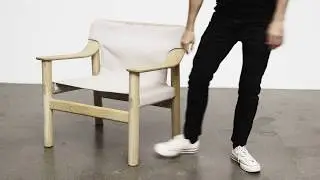 HAY Bernard Lounge Chair | Learn How to Retighten a Bernard Chair Cover