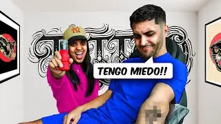 Ella me OBLIGO a TATUARME 😭 | Nuestro primer tatuaje.