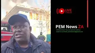 Breaking news: A fire has engulfed the Home Affairs building in Germiston CBD, Gauteng