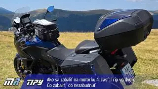 MR Tipy: Ako sa zabaliť na motorku 4. časť: Trip vo dvojici čo zabaliť,  čo nezabudnúť - motoride.sk