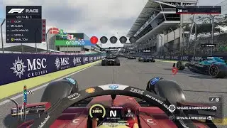 F1 25 LARGANDO EM 20o EM INTERLAGOS (BRASIL) ATE CHEGAR EM PRIMEIRO EM UMA SO VOLTA!