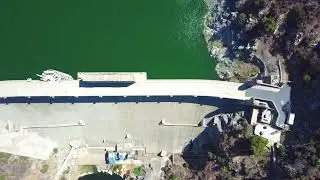 (4K) Drone Fly at Morris & San Gabriel Reservoir