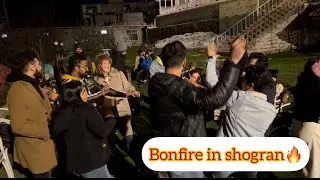 Bonfire in Shogran | Treo travels | Day #1