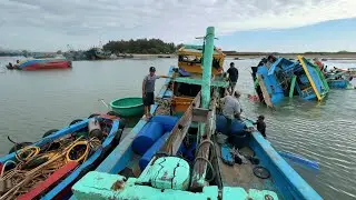 Cửa Biển La Gi : Thảm Cảnh Ngư Dân THẤT THỦ Mất Trắng Ghe Tàu Chỉ Lấy Lại Máy | Khám Phá Ven Biển