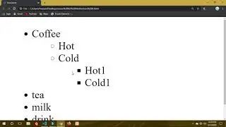 LI and UL ORDER LIST AND UNORDER LIST | Html Lecture 6 In Urdu | Hindi | Html and Css