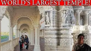 World's Largest Hindu Temple America (2019) | Swami Narayan Mandir | Tamil VLOG