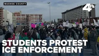 ICE protests: Thousands of northern Nevada students participate in walkouts