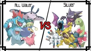 GEN 2//  All Water Team VS Rival Silver!