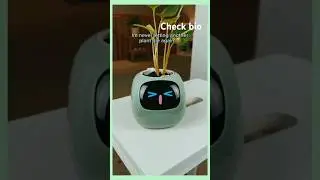 Ai innovative Smart Planter Pot  AI-Powered Plant & Fun Reactions! 🌱✨#smartplant #robot #aiplanet