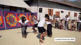 Nupi ho action Team la’m na le Junior ho cultural dance. L.Sangol youth day 2026