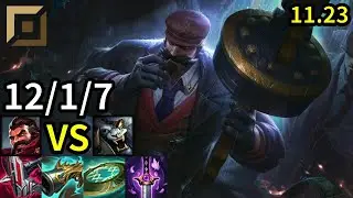 Graves Top vs Rengar - KR Master | Patch 11.23