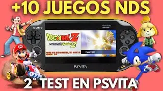 Test de emulaci&oacute;n NINTENDO DS en PSVITA (Parte 2)🔥 DSVita 0.7.0