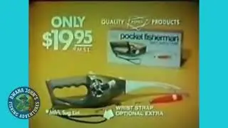 Does anybody remember this ? Ron Popeil's  Pocket Fisherman #fishing#1970s#retrocommercials