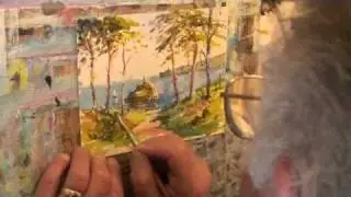 Terry Burke painting