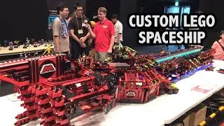 Massive LEGO M-Tron Spaceship | Japan Brickfest 2018