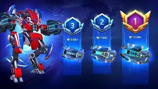 Sentinel with All Plasma Cannon 6 4 2 - Mech Arena