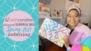Erin Condren Seasonal Surprise Box Spring 2021 Unboxing | Honest Reaction