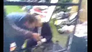 efkes weg op de camping (www.oudebromfiets.nl)