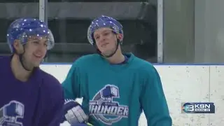 Thunder forward, former DIII player leading the ECHL in scoring