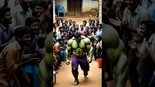 bhooka Hulk fir bhi maa ko bacha liya   #shorts #ai