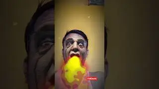 Mutant Transformation! Fire Spewing Horror Face 🔥🔥 | Scary Visual FX | GoofyGrins