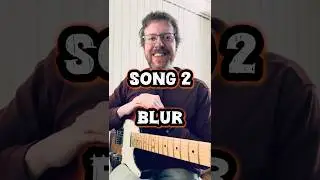 &lsquo;Song 2&rsquo; by Blur. 20-second guitar challenge! 🎸 Learn how to play the riff