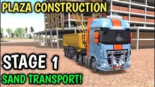 🚚PLAZA CONSTRUCTION STAGE 1 - Truck Simulator Ultimate by zuuks games